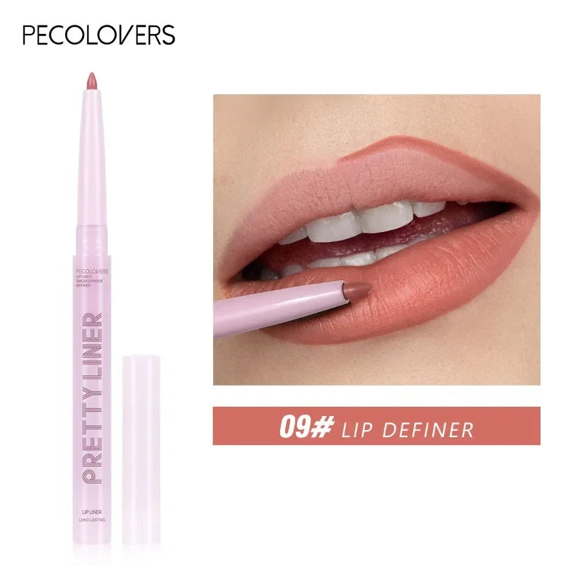 Purple Lip Line Pen Waterproof Pollution Proof Durable Will Not Drop Qme 09