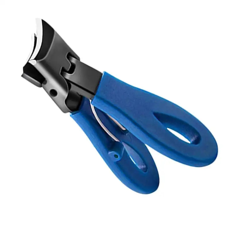Slanted Nail Clippers Wide Jaw Opening Slanted Curved Nail Trimmer For Thick/Ingrown Nails Stainless Steel Pedicure Tool Qme
