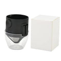Coffee Filter Maker Stainless Steel Drip Tea Holder Reusable Qme Black
