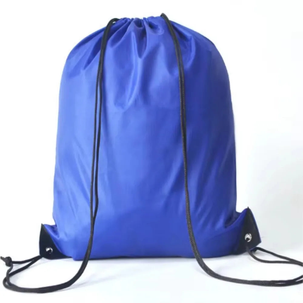 Waterproof Gym Bag Drawstring Sack Fitness Travel Outdoor Backpack Qme