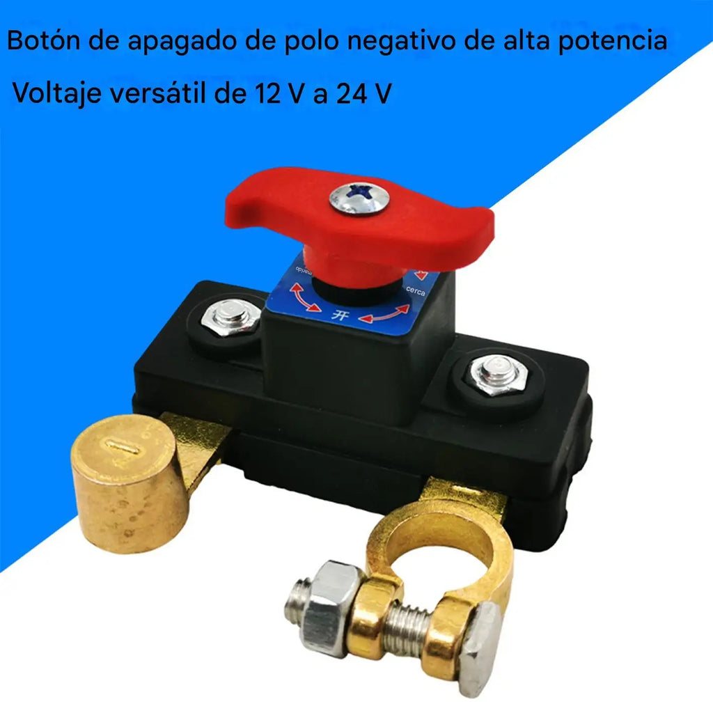 Battery Disconnect Control 12V 24V Car Battery Quick Disconnect Control Automotive Terminal Heavy Duty Accessories for Motorboat Qme