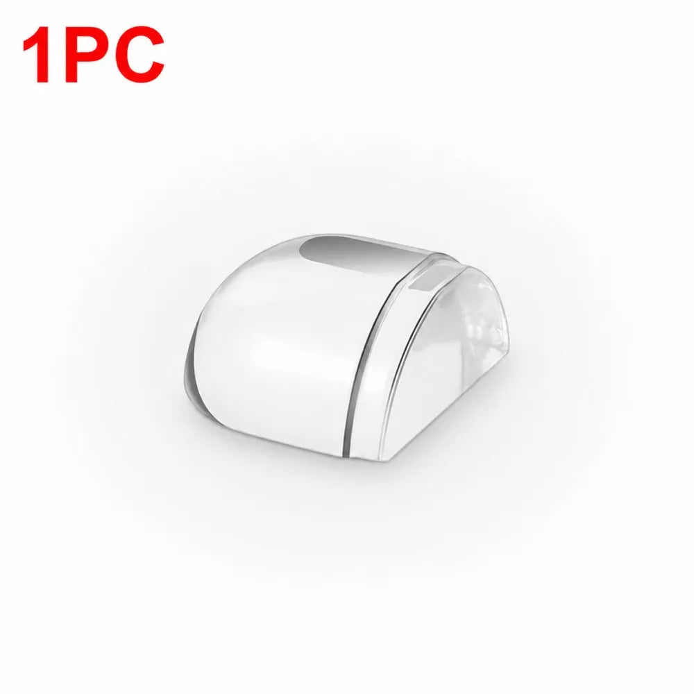 Transparent Silicone Doorstop for Door Self Adhesive Wall Protector Rubber Bumper Pad For Door Handle Cabinet Corner Furniture Qme 1pc