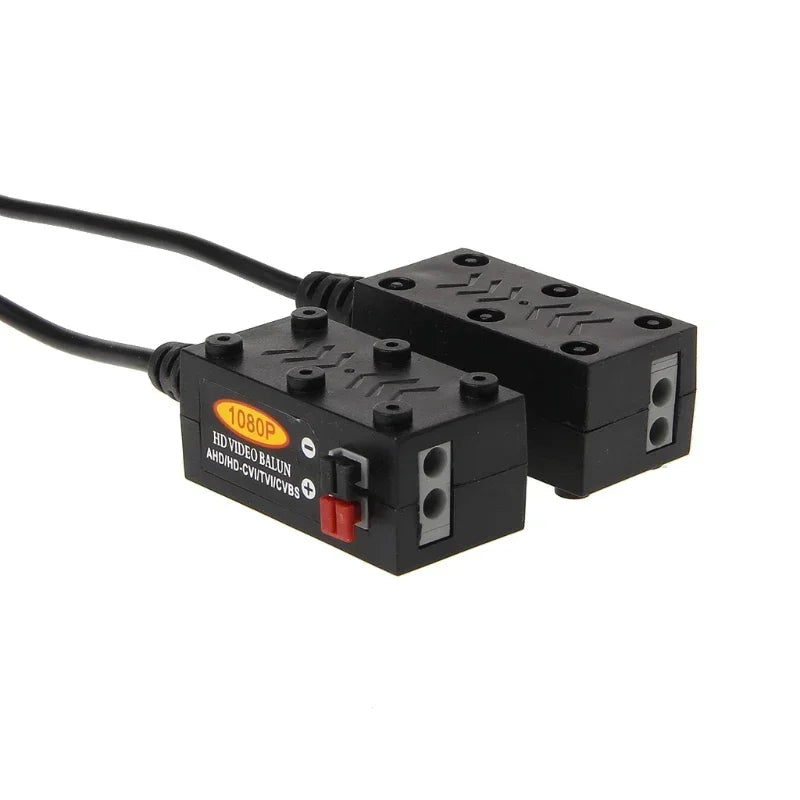 ESCAM 1 Pair 1CH Passive UTP CCTV Video Balun Transceiver For HDCVI HDTVI AHD CVBS Camera Qme