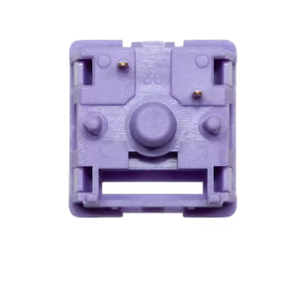Sillyworks Hyacinth V2 Switch Hyacinth V2U Switch Linear 45g MX Switch for Mechanical Keyboard Factory Lubed 5pin PC POM Nylon Qme