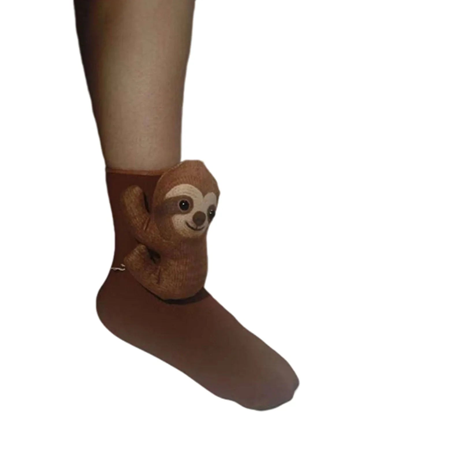 Cute Cartoon Thermal Fluffy Slipper Socks Fall Winter Warm Women Short Cotton Home Sleeping Soft Non Slip Grip Cute Socks Qme A One Size