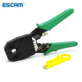 Crimping Cable Cutter Tools Pliers Multifunction Basic Network Cable Maker RJ12 RJ11 RJ45 cat5 cat6 8p8c 6P 4P Cable Stripper Qme 2pcs
