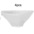 Reusable Vegetable Water Filter Bag Drawstring Food Strainer Squeeze Bag For Dumpling Fruit Cabbage Spinach Dehydration Qme 4pcs
