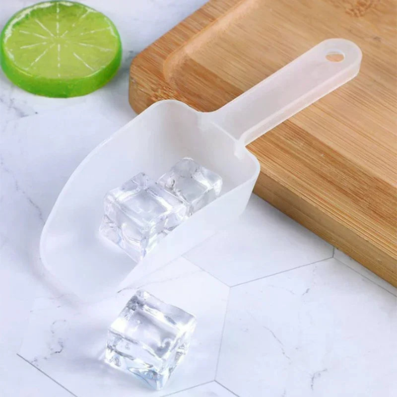 Plastic Ice Shovel Flour Food Candy Cream Scoop Dessert Rice Kitchen Qme