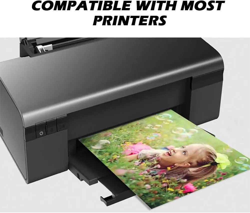 A3/A4/A5 Photo Paper 20Sheets, Waterproof Glossy for Photo Paper,230gsm Card Paper Inkjet Photo Paper Qme