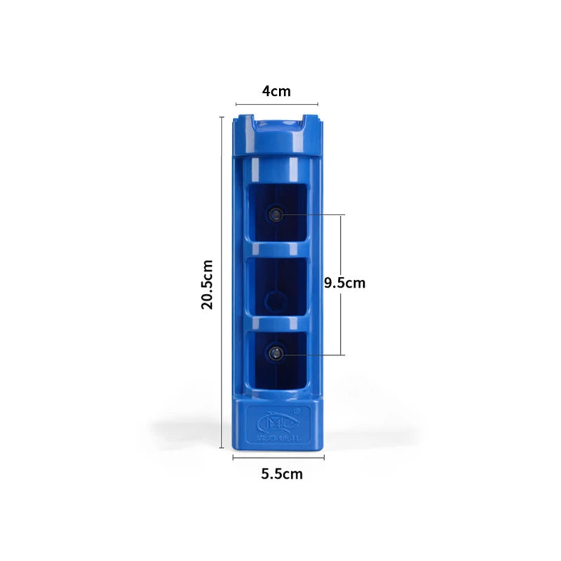ABS Plastic Fishing Rod Pole Holder Durable Tube Mount Bracket Socket Qme