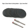 12PCS Abrasive Rotary Tool Accessories Set Electric Mini Drill Bit Kit Sanding Polishing Cutting Engraving Heads Qme 12pcs