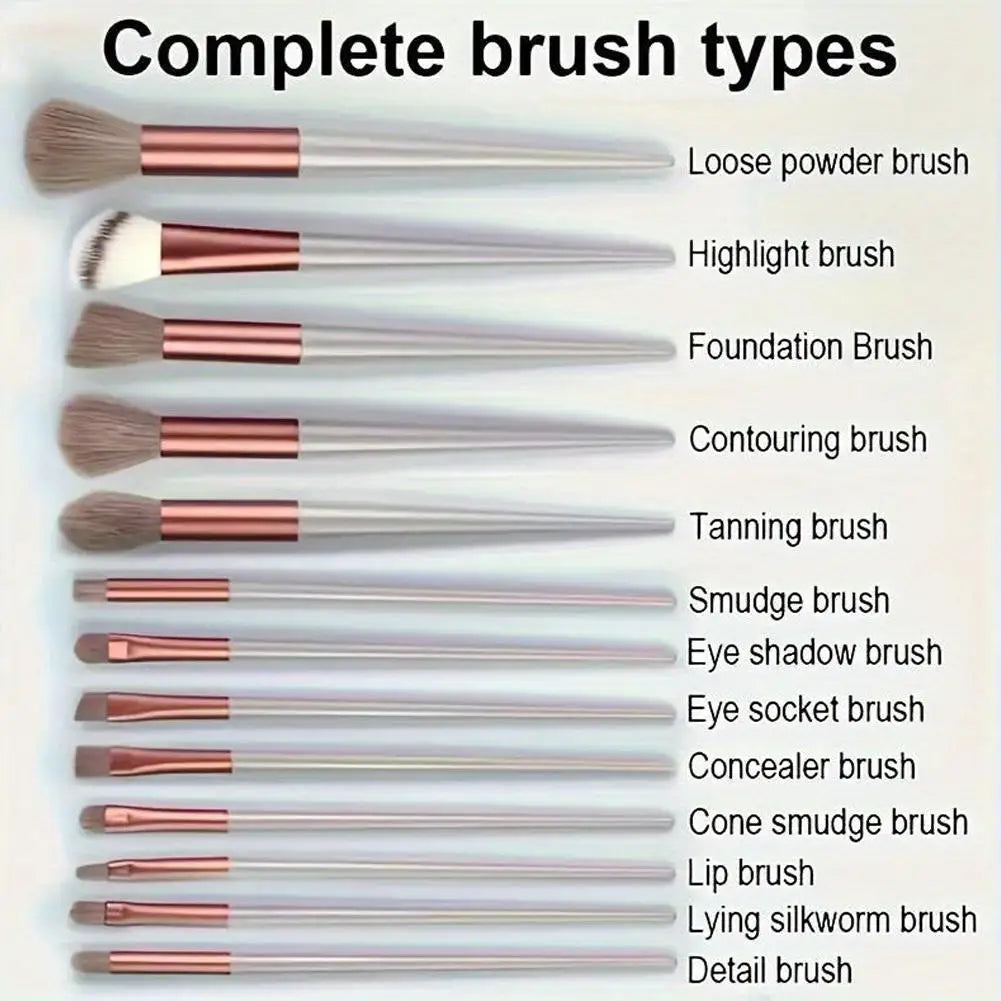 Professional Makeup Burshes Freely Combining Foundation Eyeshadow Qme
