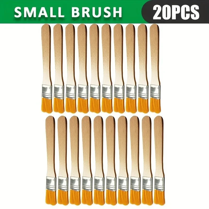 Board brush, oil painting brush, oil painting brush, dust removal cleaning small brush Qme