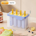 Popsicle Sorbet Mold Food Grade Household Making Abrasive Tools Lid Qme Blue