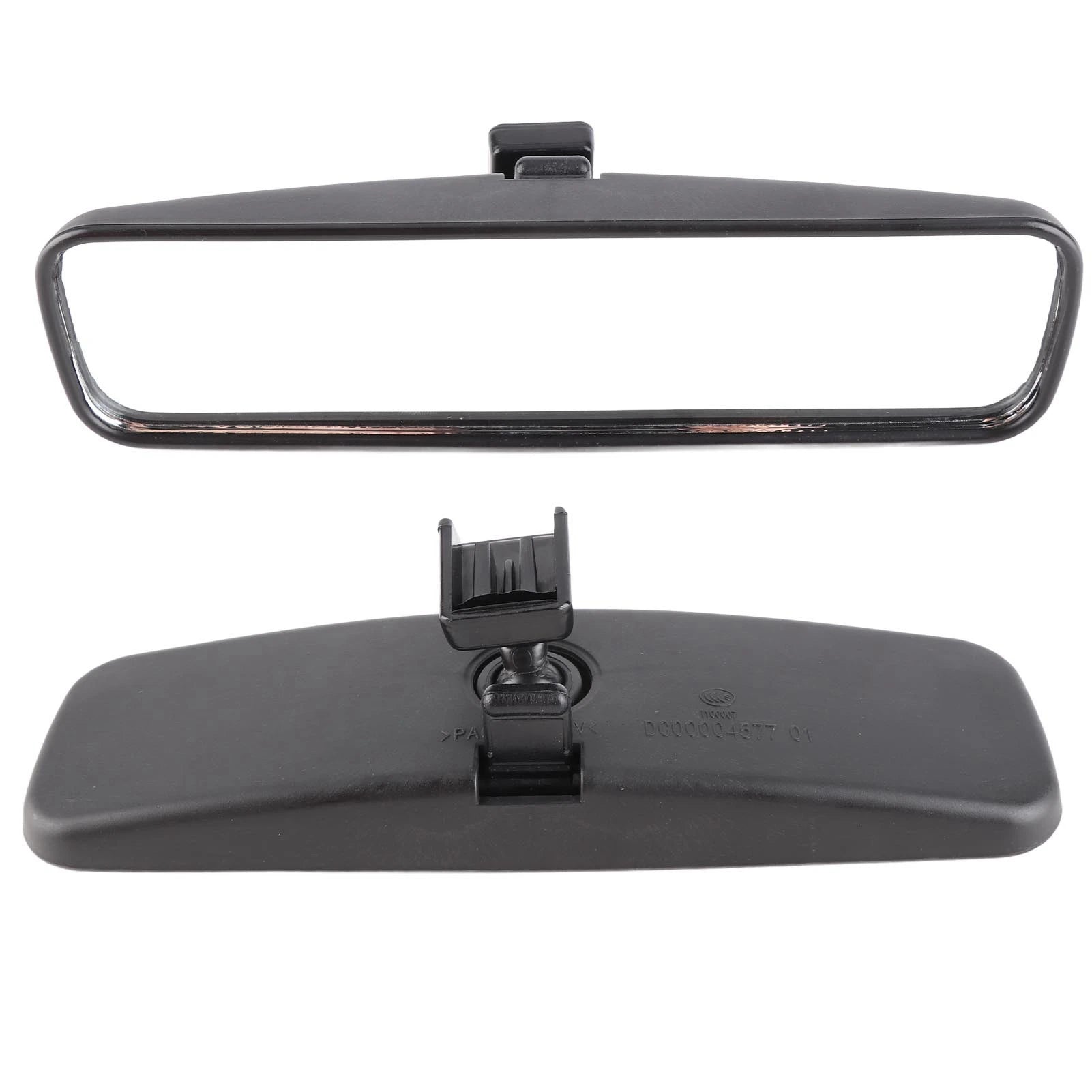 Mirror Interior Rear View Mirror ABS and Glass Housing 814842 Replacement for 106/206/306 Windscreen Mirror Qme