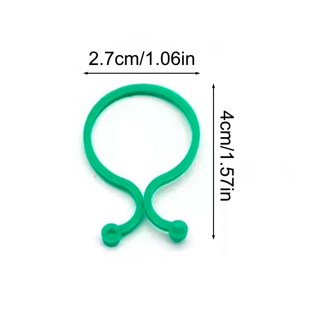 50/100/200Pcs Plant Clips for Climbing Plants Garden Clips Plant Support Clip for Gardening Clip for Support & Securing Planecu Qme