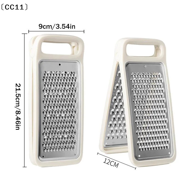 Foldable Double-sided Stainless Steel Vegetable Cutter Kitchen Qme