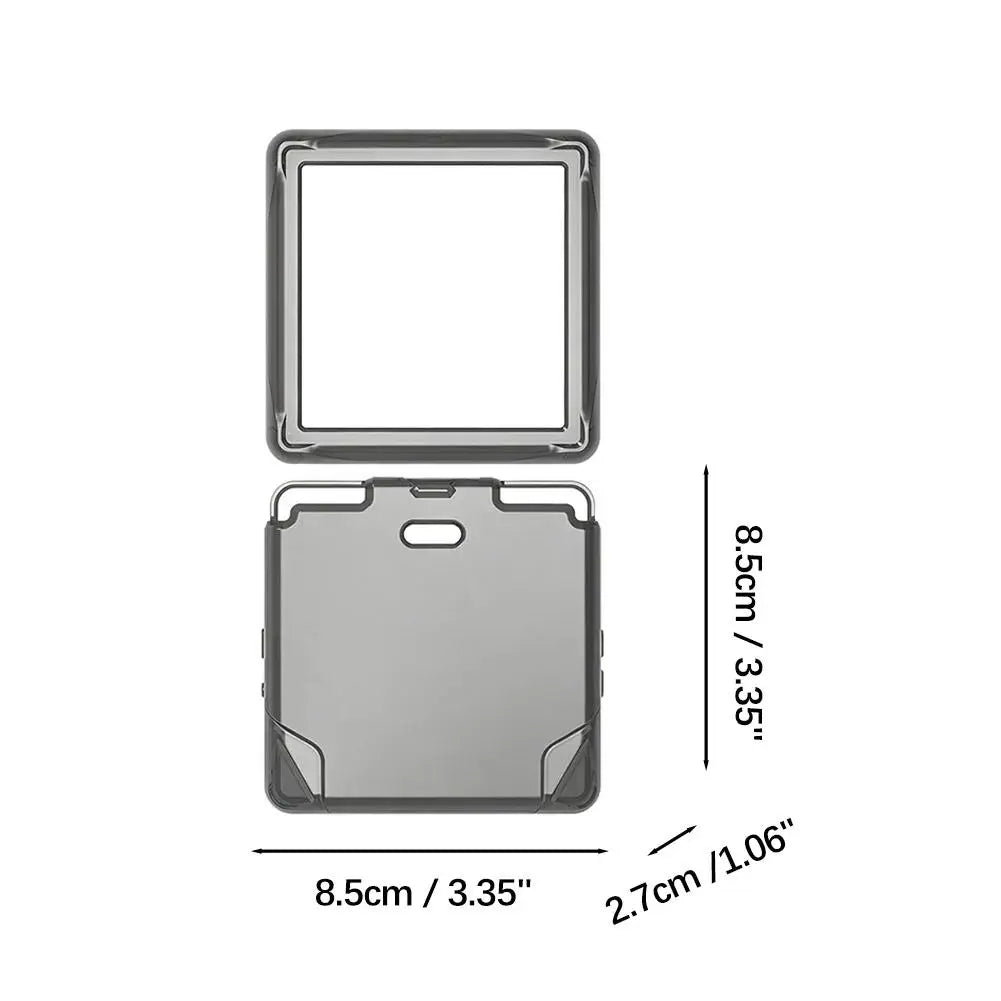 Protective Case For RG Rotate TPU Soft Cover Shockproof Anti-Scratch Rotating Screen Design Handheld Gaming Case Qme