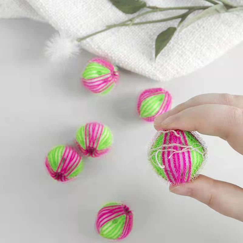 2/4pcs Pet Hair Remover Hair Catcher Reusable Clothes Filter Washing Machine Balls Clean Laundry Ball Washing Machine Accessory Qme