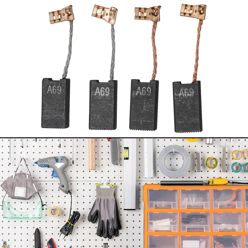 4pcs Carbon Brushes 1617014122 1617014138 With Auto Cut For Bosch 5/40 DCE 5 DCE DCE38 38 GSH 4 Qme