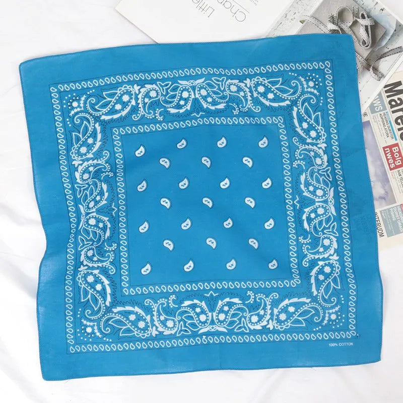 Headbands Fashion Bohemian Cotton Print Bandana Hair Bands Hip Hop Qme AA16