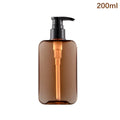 Square Clear Bottle Liquid Soap Whipped Mousse Points Bottling 200 Qme 200ml