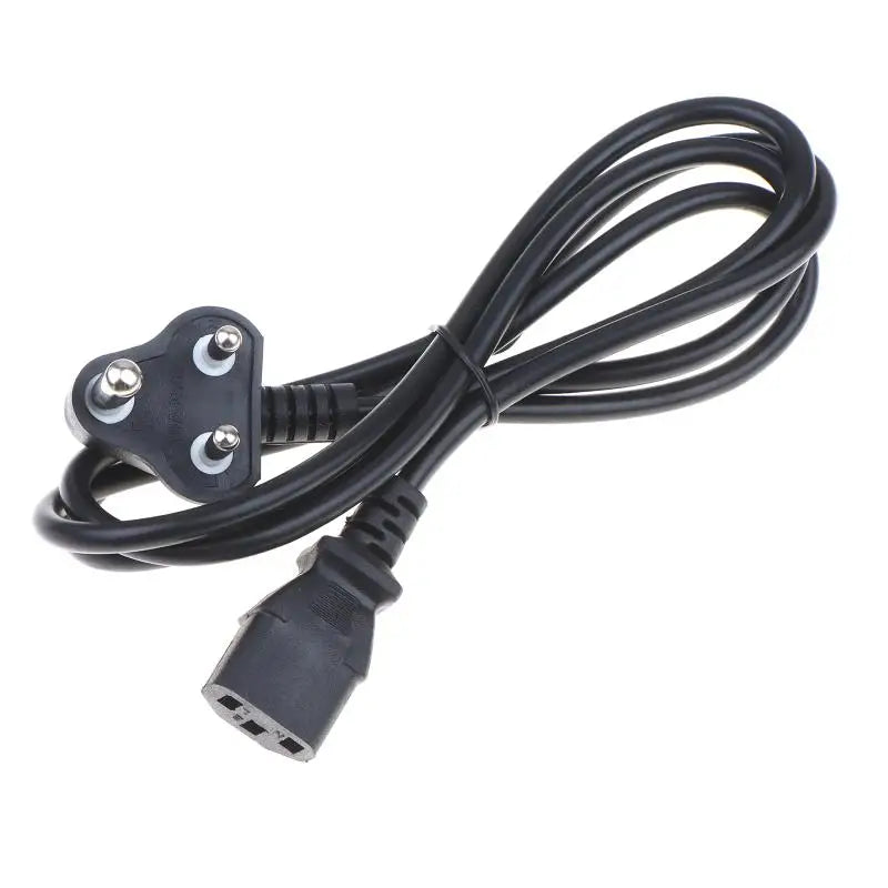 D Plug IEC320 C13 India Power Cord Performance 10A 250V Suitable Qme