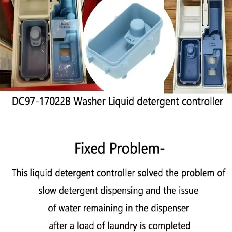 A02F-Washer Detergent Dispenser Replacement Part DC97-17022B For Models 592-49396 3015202 AP5589006 PS4222035 Qme
