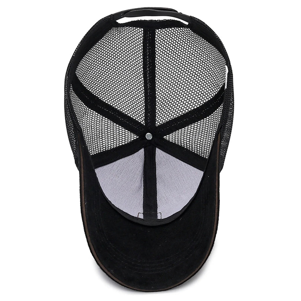 New Quick Dry Mesh Breathable Running Baseball Cap Summer Sun Protection Fishing Hat for Men Women Outdoor Running Hiking Cap Qme