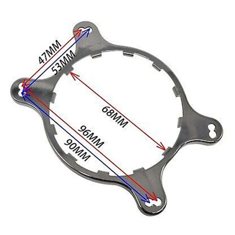X41 X42 X51 X52 X61 X62 X63 X72 X73 Z63 Z73 AM4 AM5 Mount Bracket Qme
