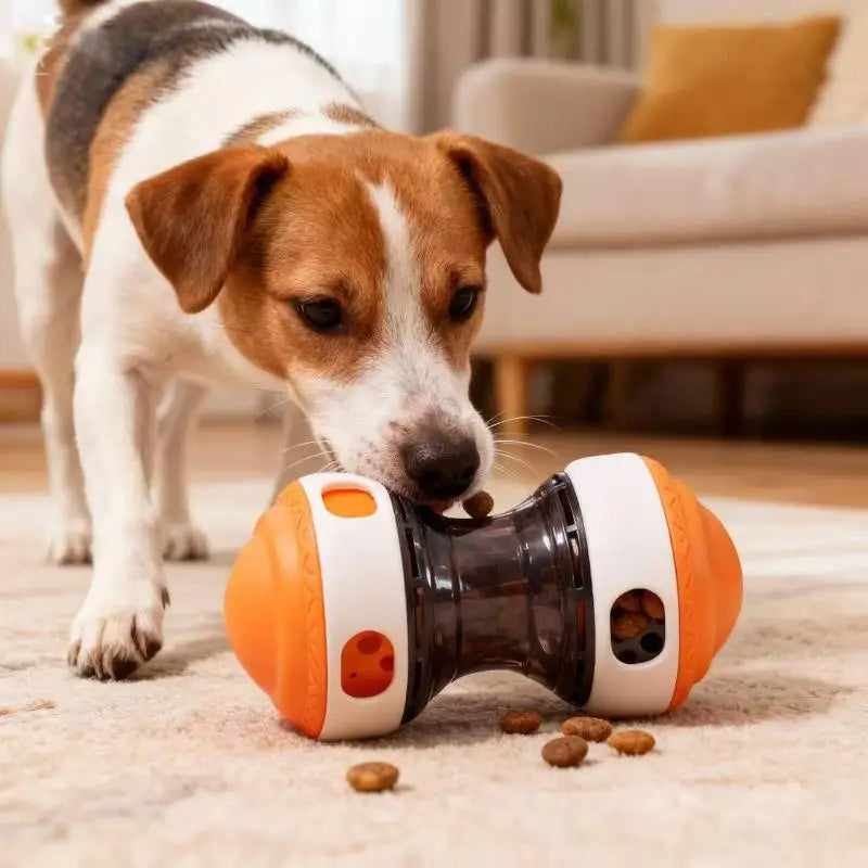 Chew Tooth Healthy Ball Suitable All Breed Dog Puzzle Rolling Leak Qme
