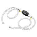 Car Fuel Pump with Hose Fuel Diesel Gasoline Pump Portable Manual Car Fuel Transfer Pump Fit for Fuel Petrol Diesel Gasoline Qme 1.5 Meter