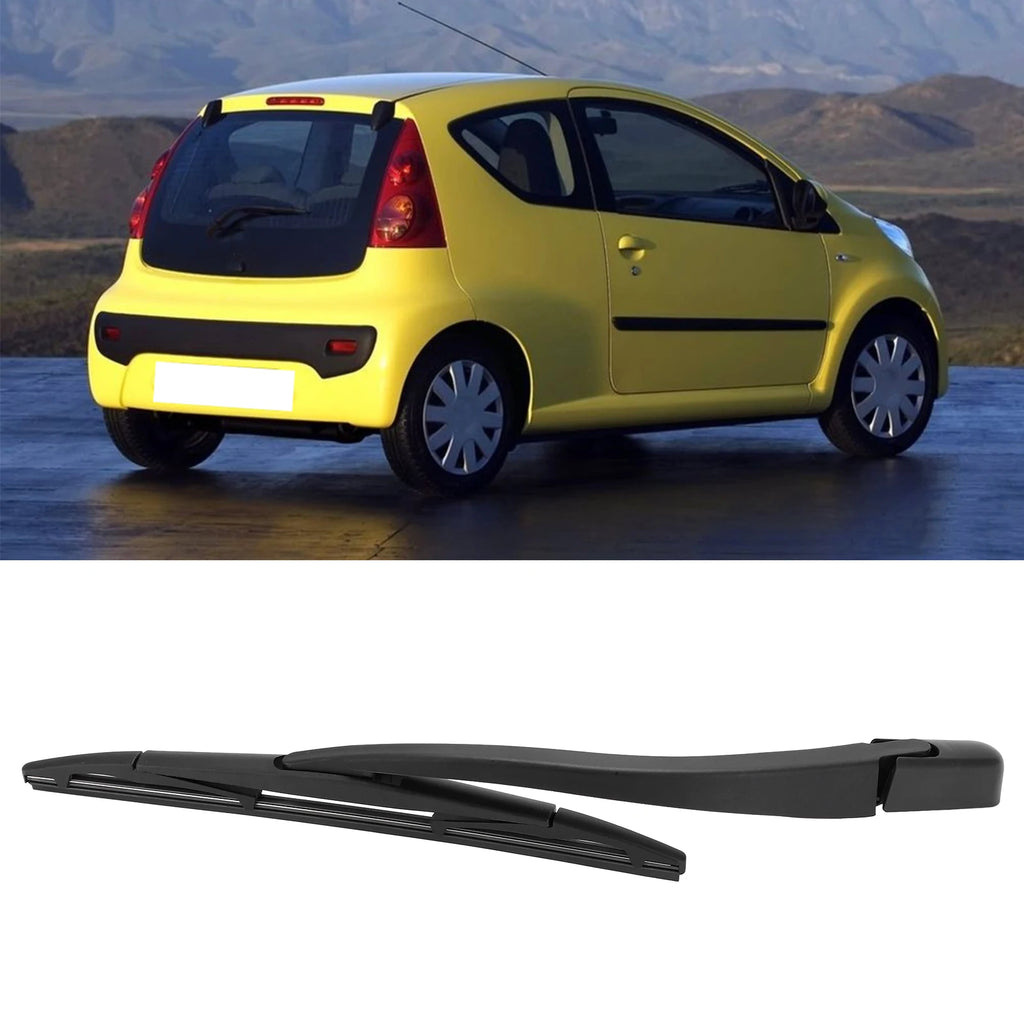 Auto Back Wiper Arm Car Rear Window Wiper Arm Auto Accessory 6405V5 Replacement for 107 2005‑2017 Car Rear Wiper Blade Qme