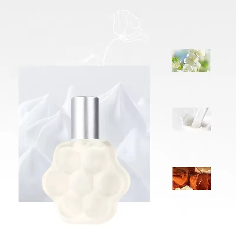 Long-Lasting Flower Fruit Scent Perfume Mini Perfume Deodorant Refreshing Fragrance Spray Women'S Long-Lasting Eau De Toilette Qme Cheese milk cap China Mainland