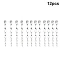 6/10/12Pcs Sparkling Bird Repellent Spiral Reflectors Silvery PS Hanging Deterrents For Garden Scare Away Woodpeckers Pigeons Qme 12pcs Silver