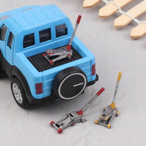 1 64 Scale Car Lifting Jack Model Modification Garage Repair Qme