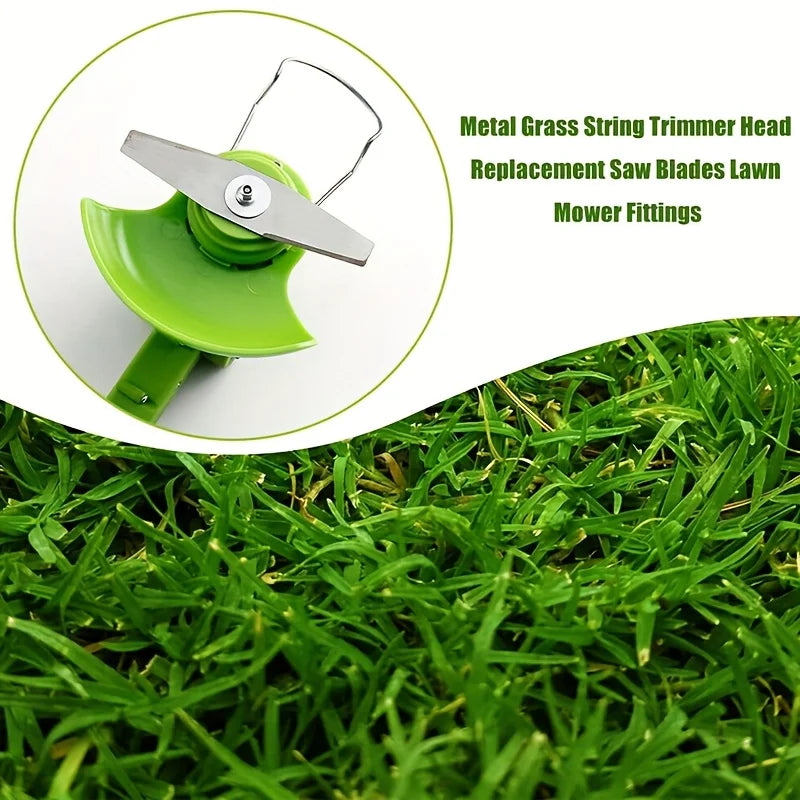 150mm Alloy Replacement Saw Blade Metal Trimmer Head for Rechargeable Battery Lawn Mower Home Garden Cutting Machine Accessories Qme