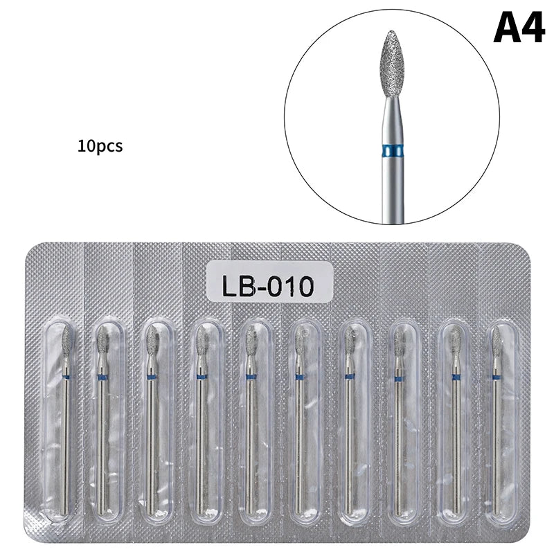 Milling Cutter Manicure Electric Nail Drill Bits Accessory Pedicure Qme A4