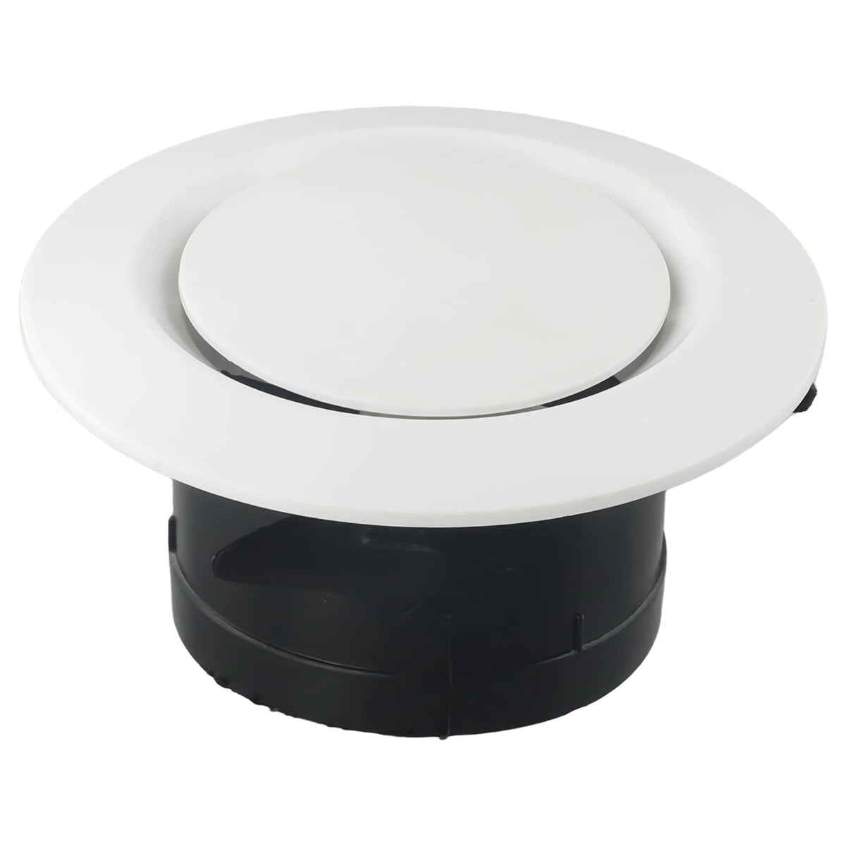 ABS Tuyere Ceiling Air Supply Mountable HOT AIR Vent Grille Cover Easy Diffuser Exhaust Hood 75mm/100mm/125mm/150mm/200mm Qme 100MM