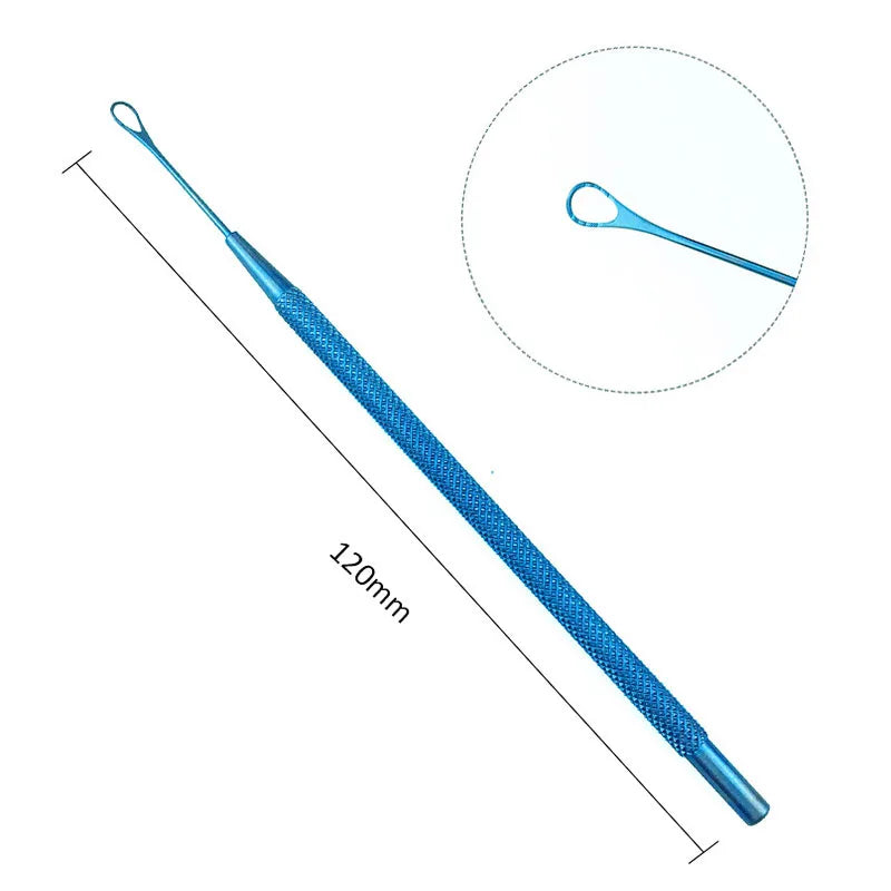Ophthalmic Eye Lens Loop Stainless Steel Titanium Alloy Instrument Qme
