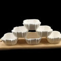 100/250Pcs Paper Holder Square Paper Liner Medium Size 45/50/55/62mm Paper Tray Oil Proof Cup Qme 100pcs 45mm White