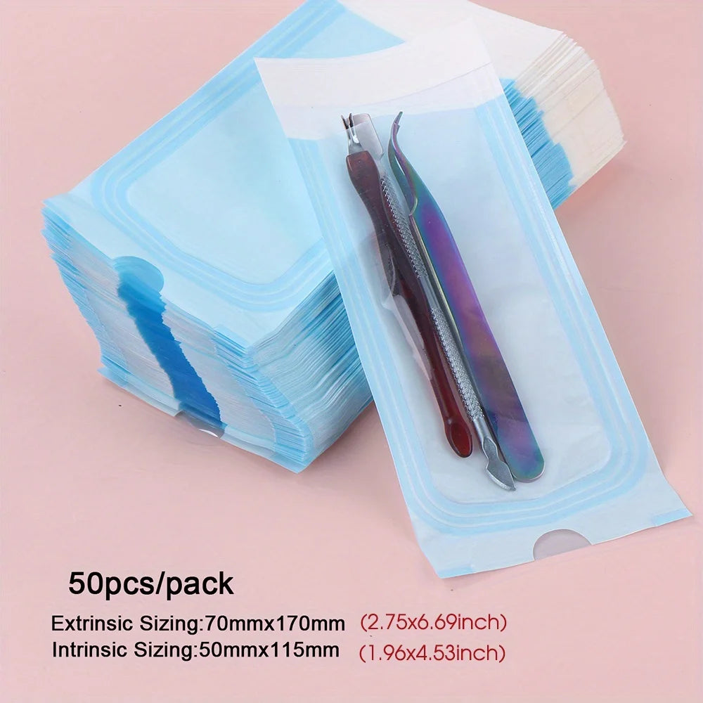 Sealed bag, self-sealing type, nail art tool accessories, packaging supplies, supplies for nail art tools Qme