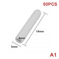 50pcs Dishwasher Rack Caps Tip Tine Cover Cap Flexible Round End Caps Protective Sleeves For Sharp Article To Prevent Collision. Qme A1