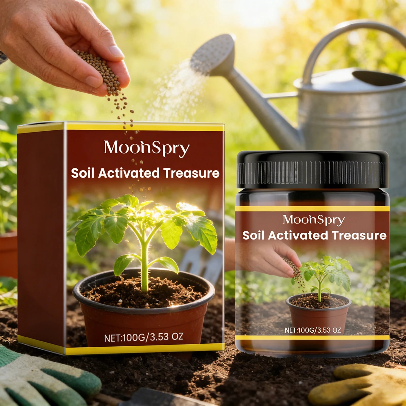 Soil Activator Effectively Accelerating Plant Development Improving Soil Structure Optimize Nutrient Absorption Soil Conditioner Qme