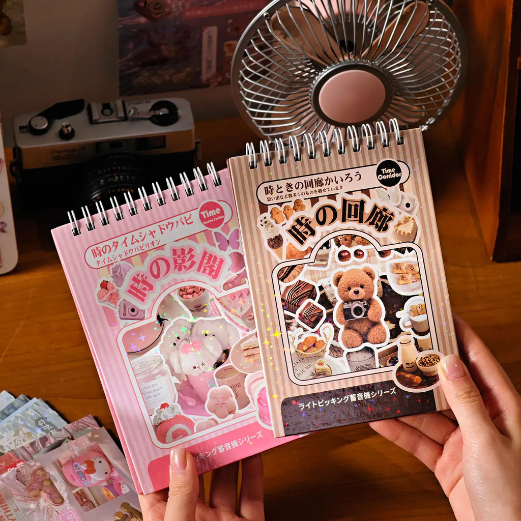 20/45 sheets Japanese Stationery Cartoon Sticker Book Journal Creative School Hand Account Decorative Scrapbooking Stickers Kids Qme