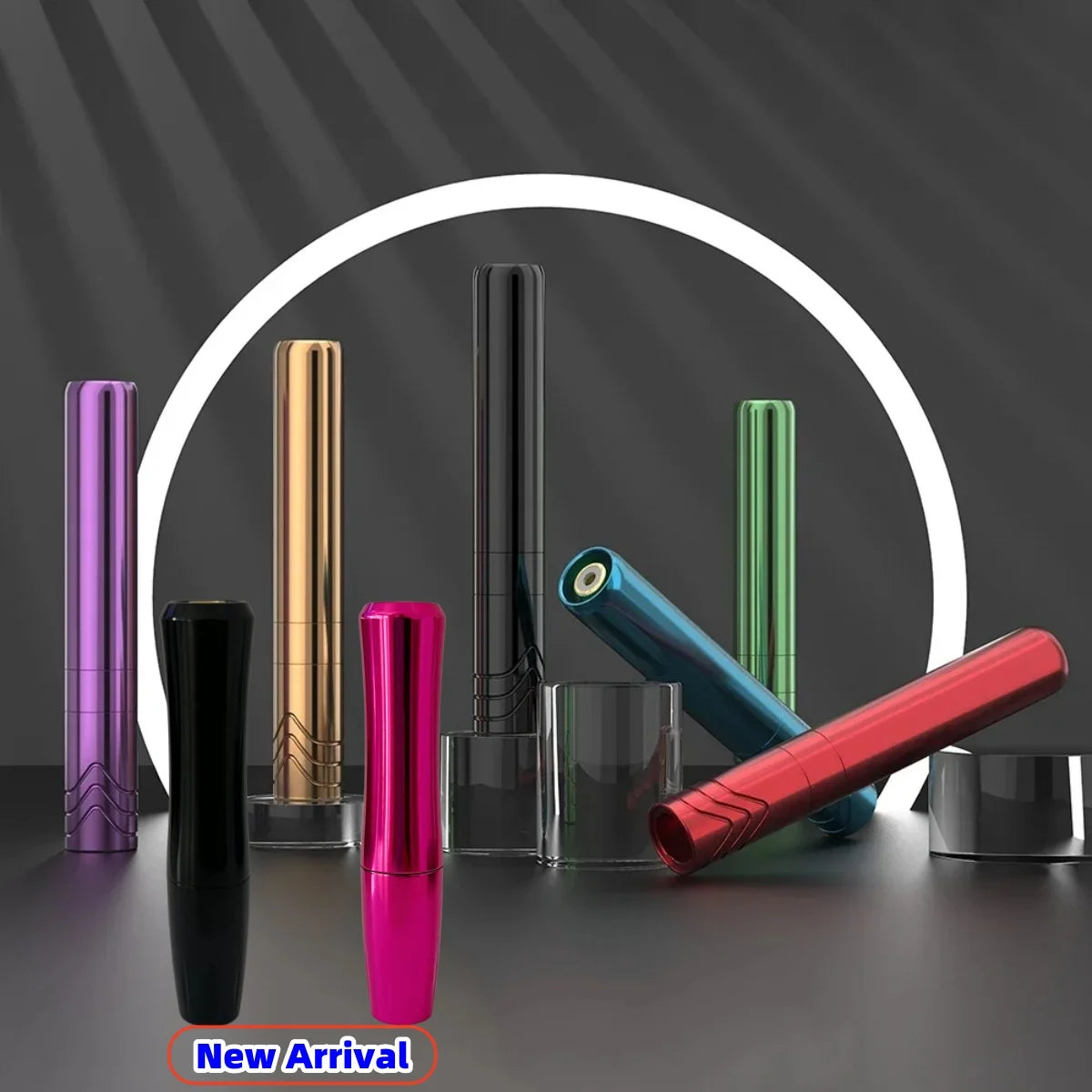 New MINI Rotary Permanent Makeup Tattoo Machine PMU Microblading Pen Portable Powerful Motor 2.5mm Stroke Supply Qme