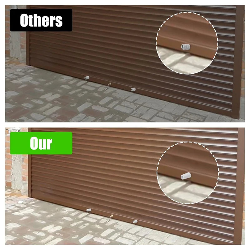 8Pcs White Plastic Blind Stoppers Smooth Compact Roller Shutter Repair Curtains Accessories Window Blind Stopper Parts. Qme