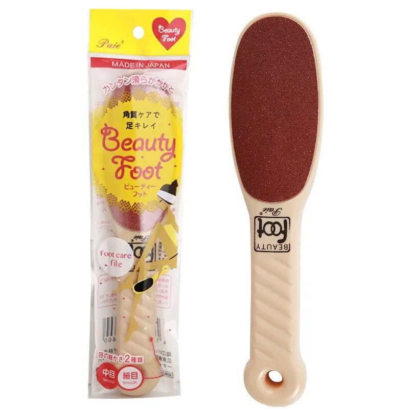 Double Sided Sanding And Rubbing Foot Board Remove Dead Skin Calluses Keratin Brush Heel Scrape Polish Foots-Grinding-Board File Qme