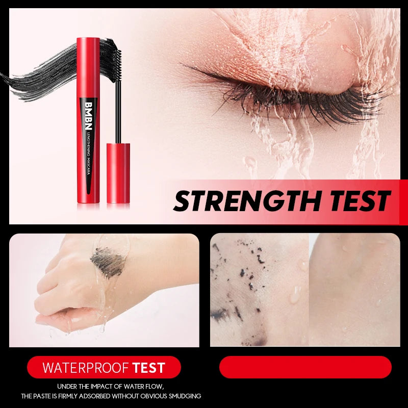 Lengthening Mascara Long-lasting Makeup Waterproof Sweat Resistant Qme