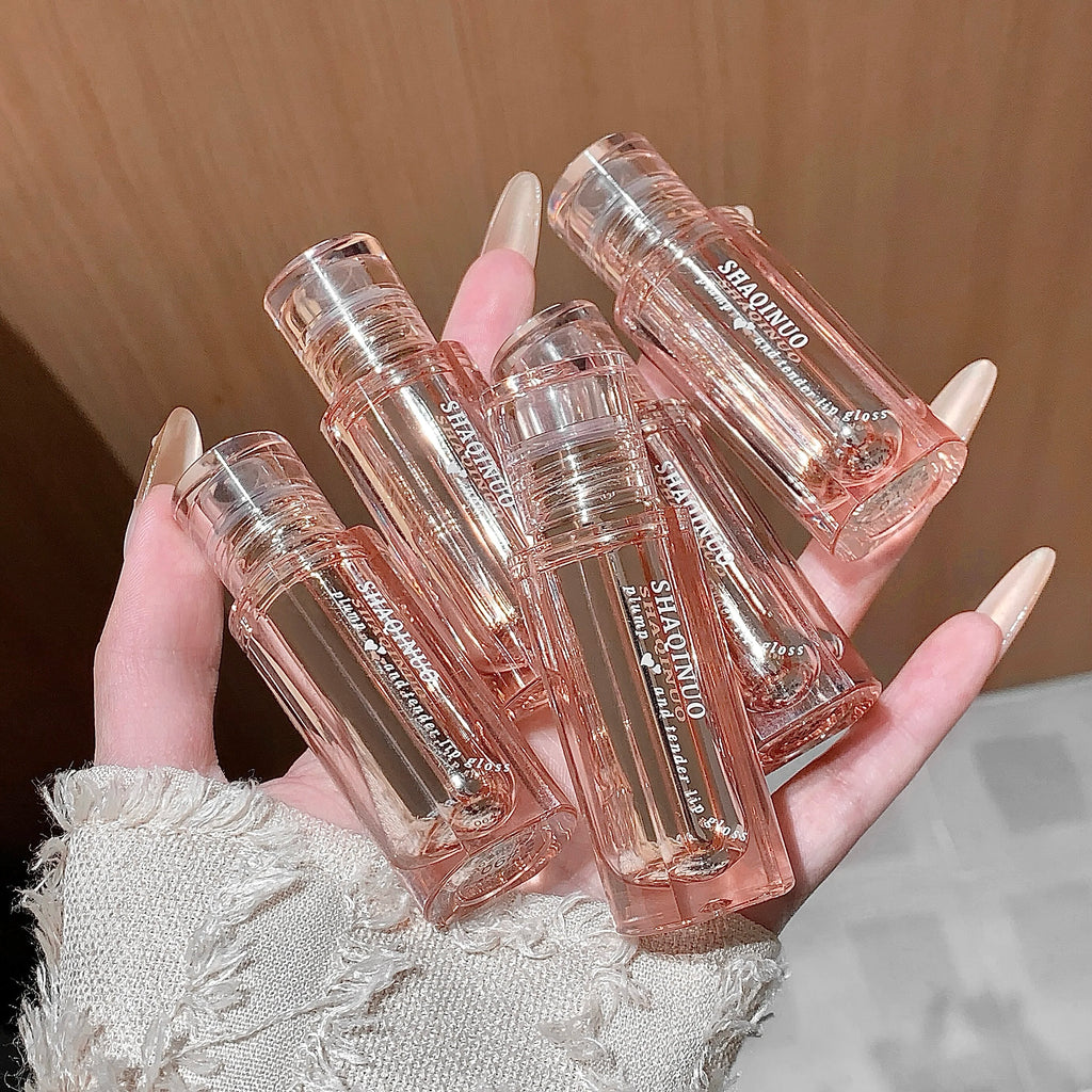 SHAQINUO Mirror Lip Gloss Long Lasting Hydrating Shine Finish Qme